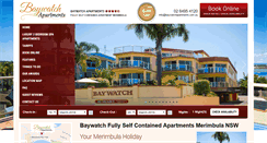 Desktop Screenshot of baywatchapartments.com.au